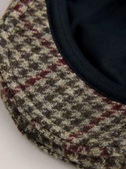 Next Pied-de-poule marron - Casquette plate (1-16 ans) Online