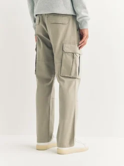 Next - Ajustement droit - Pantalon cargo stretch en coton Pierre Online