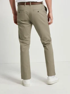 Next Pierre - Ajustement droit - Pantalon chino doux imprimé à ceinture Hot