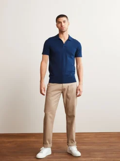 Next - Ajustement droit - Pantalon chino stretch Pierre New