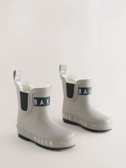 Baker by Ted Baker Pierre - bottes de bien-être doublées de fausse fourrure garçon Hot