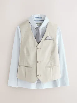 Baker by Ted Baker Pierre - ensemble gilet, chemise et cravate Hot