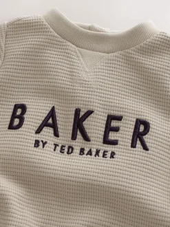 Baker by Ted Baker Pierre - Barboteuse texturée à manches longues Discount
