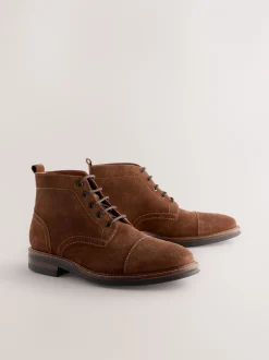 Next Pierre - Bottes en cuir à bout renforcé Hot