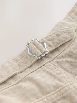 Next Pierre - Jean retroussé Boyfriend Hourglass Jambe large taille mi-haute Sale