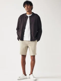 Next - Slim Fit (Slim Fit) - Short chino stretch Pierre Outlet