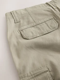 Next - Slim Fit (Slim Fit) - Pantalon cargo stretch en coton Pierre