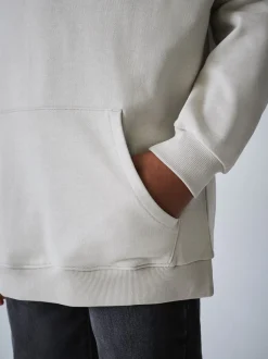 smALLSAINTS - Oversized Underground Pullover Sweat-shirt à capuche Pierre Best