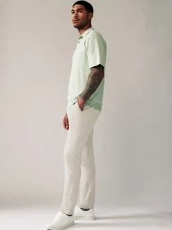 Next - Slim Fit (Slim Fit) - Pantalon chino stretch Pierre Light Hot