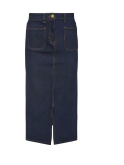 PixieGirl Petite 100{Jupes Mi-long à poches plaquées en coton Clearance