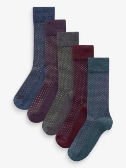 Next Point d'inflexion - Pattern Smart Socks 5 Pack Best