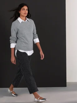 Next Point noir de Polka - Jeans de jambe droite New