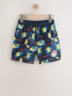 Next - Shorts de bain (3-16yrs) Pokémon bleu marine Online