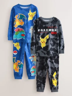 Next Pokémon bleu/noir - License Jogger Pyjamas 2 (3-14ans) Clearance