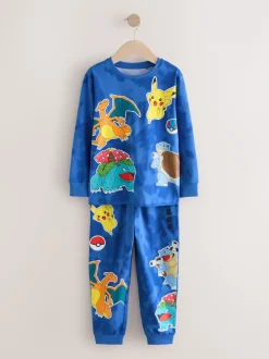Next Pokémon bleu/noir - License Jogger Pyjamas 2 (3-14ans) Clearance