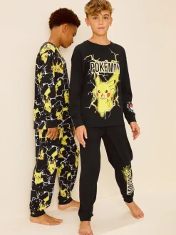 Next Pokémon Jaune/Noir - Lot de 2 pyjamas à manches longues (4-16ans) Hot