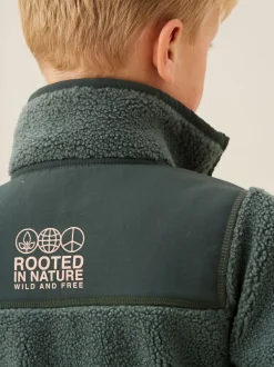 Angel & Rocket Polaire Rocket zippée en sherpa Sale