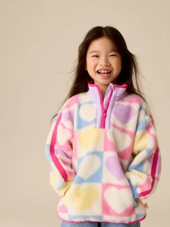 Little Bird by Jools Oliver Polaires Cœur Color-block Borg Hot