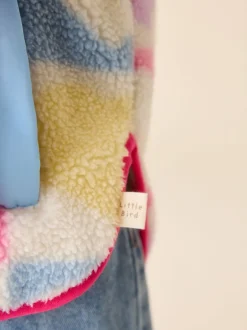 Little Bird by Jools Oliver Polaires Cœur Color-block Borg Hot