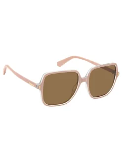 Polaroid Oversized Rose Square Lunettes de soleil
