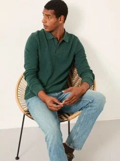 Fat Face Polo FatFace à manches longues Discount