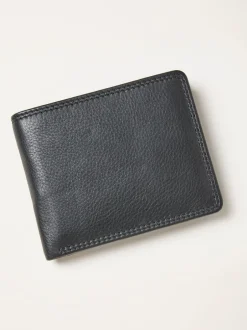 Fat Face Portefeuille FatFace en cuir à deux surpiqûres Outlet