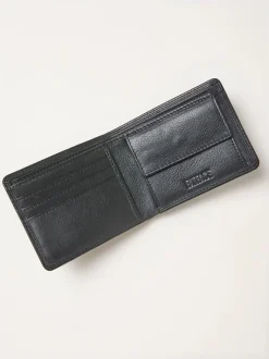 Fat Face Portefeuille FatFace en cuir à deux surpiqûres Outlet