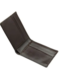 Loake Portefeuille en cuir marron Sale