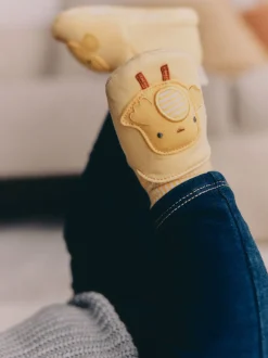 Next Poussin jaune - Chaussures bébé à chaussettes (0à18mois) New