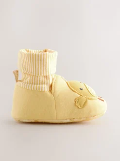 Next Poussin jaune - Chaussures bébé à chaussettes (0à18mois) New
