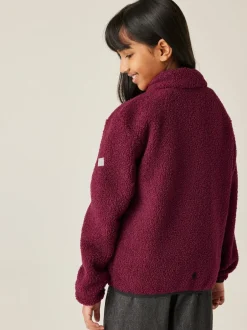 Regatta prune - Polaire zippée chaude Junior Frankie Outlet