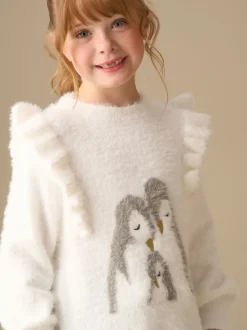 Angel & Rocket Pull Penguin en maille Online