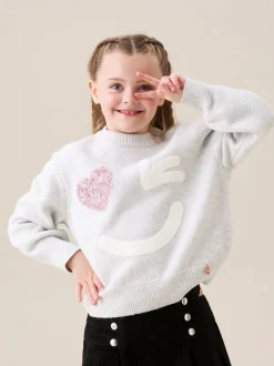 Angel & Rocket Pull Verity à visage souriant New