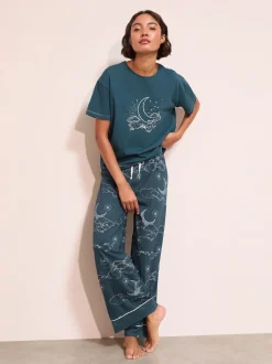 Friends Like These Pyjama de Noël Moon And Starts à manches courtes Sale