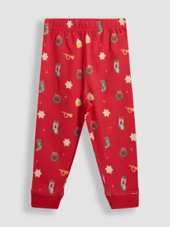 Jojo Maman Bébé Pyjama Noël imprimé en jersey Sale