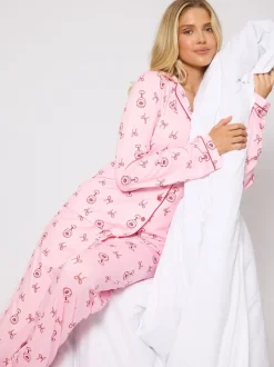 Loungeable Pyjama Martini à manches longues boutonné Online