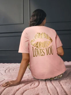 Rockett St George Pyjama Lips en jersey Online