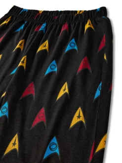 Vanilla Underground Pyjama Star Trek gris homme 100coton sous licence New