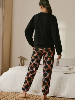 B by Ted Baker Pyjamas noirs fleuris Outlet
