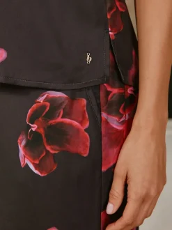 B by Ted Baker Pyjamas violet en satin fleuri Discount