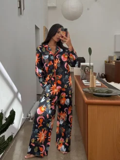 Never Fully Dressed Pyjamas en coton boutonné