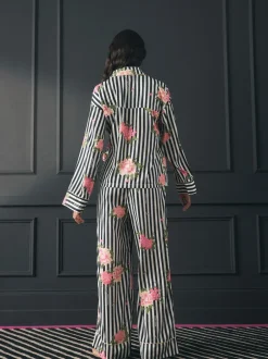 Rockett St George Pyjamas Flower Power à nouer sur le côté Discount