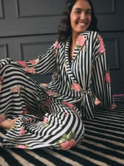 Rockett St George Pyjamas Flower Power à nouer sur le côté Discount