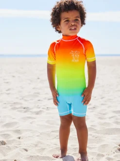 Next Rainbow Dip Dye - Maillot de bain Sunsafe All-In-One (3mths-7yrs)