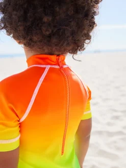 Next Rainbow Dip Dye - Maillot de bain Sunsafe All-In-One (3mths-7yrs)
