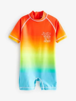 Next Rainbow Dip Dye - Maillot de bain Sunsafe All-In-One (3mths-7yrs)