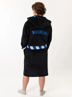Vanilla Underground Ravenclaw noir/bleu - Peignoir Harry Potter à capuche Sale