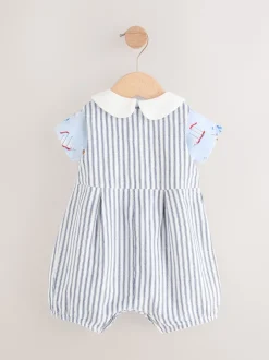 Next Rayé bleu - Salopette bébé 100% coton Cath Kidston Online