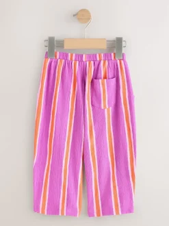 Next Rayure orange violet - Pantalon jambe Barrel (3mois-7ans) Hot