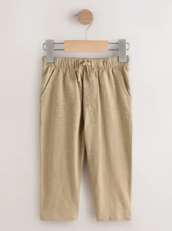 Next Rayure rouille Fauve Marron et Gris - Pack de Joggings Rayure 3 (3mois-7ans) Outlet